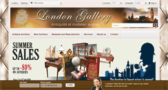 Desktop Screenshot of londongallery.net